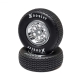 Losi - Front Tire Set Mounted Soft: 22S Sprint (LOS-2430)