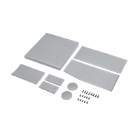 Losi - Wing Panel Set Silver: 22S Sprint (LOS-1893)
