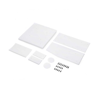 Losi - Wing Panel Set White: 22S Sprint (LOS-1894)