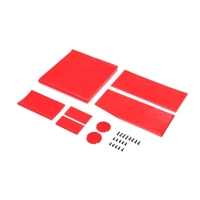 Losi - Wing Panel Set Red: 22S Sprint (LOS-1895)