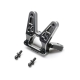 Losi - Rear Bulkhead Aluminum Black: 22S Sprint (TLR-1072)