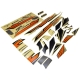 E-flite - Decal Set: Night Timber X Evolution 1.2m...