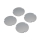 Losi - Wheel Cover Set Silver: 22S Sprint (LOS-2891)