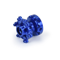 Pro-Line Racing - 1/4 Pro-Spec Aluminum Front Hub Blue: Promoto-SM (PRO284702)