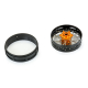 Pro-Line Racing - 1/4 Pro-Spec Aluminum V2 Bead Front Wheel Black/Gold (1): Promoto-SM (PRO284700T3)
