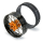 Pro-Line Racing - 1/4 Pro-Spec Aluminum V2 Bead Front Wheel Black/Gold (1): Promoto-SM (PRO284700T3)
