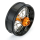 Pro-Line Racing - 1/4 Pro-Spec Aluminum V2 Bead Rear Wheel Black/Gold (1): Promoto-SM (PRO284800T3)