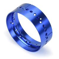 Pro-Line Racing - 1/4 Pro-Spec Aluminum Rear Rim Blue: Promoto-SM (PRO284805)