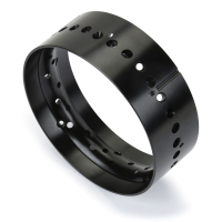 Pro-Line Racing - 1/4 Pro-Spec Aluminum Rear Rim Black: Promoto-SM (PRO284806)