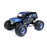 LMT 2.0 Son-Uva Digger 4X4 Solid Axle Brushless Monster Truck RTR Blue - 1:8