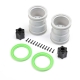 Losi - 2.6 Wheel with Beadlock Rings Green (2): LMT 2.0...