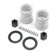 Losi - 2.6 Wheel with Beadlock Ring Black (2): LMT 2.0...