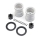 Losi - 2.6 Wheel with Beadlock Ring Black (2): LMT 2.0 (LOS-1816)