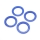 Losi - Snap-in Beadlock Rings Blue (4): LMT 2.0 (LOS-1821)