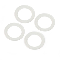 Losi - Snap-in Beadlock Rings White (4): LMT 2.0 (LOS-1823)