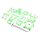 Losi - Cage Set Complete Green: LMT 2.0 (LOS-1828)