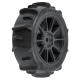 Pro-Line Racing - 1/14 Dumont F/R Tires MTD 12mm Black...