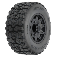Pro-Line Racing - 1/10 Jaeger HP BELTED F/R 2.8 MT Tires MTD 12mm/14mm Black Raid (2) (PRO1029910)