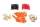 SupraX DC6 6808 Stecker (8 Paar)