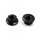 Yeah Racing - 4mm Aluminium Serrated Lock Nut 10pcs (BK)...