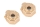 Yeah Racing - Brass Front Rear Portal Cover 42g 2 pcs Fits TRX-4 TRX4-6 (YR-TRX4-019)