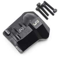 Yeah Racing - Alloy Diff Cover (Titanium Coated) Fits TRX-4 Black (YR-TRX4-047BK)
