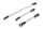 Yeah Racing - Stainless Steel Steering & Suspension Link Set Fits TRX-4 TRX-6 (YR-TRX4-070)