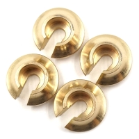 Yeah Racing - Brass Spring Retainer V2 4pcs Fits TRX-4 TRX-6 (YR-TRX4-085)