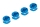Yeah Racing - Aluminum Hex Adaptor Set 12x6mm For 1/10 RC Touring Drift Crawler Blue (YR-WA-033BU)