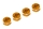 Yeah Racing - Aluminum Hex Adaptor Set 12x6mm For 1/10 RC Touring Drift Crawler Orange (YR-WA-033OR)