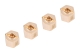 Yeah Racing - Brass Hex Adaptor 9mm Offset 7.8g each For...