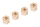 Yeah Racing - Brass Hex Adaptor 9mm Offset 7.8g each For 12mm Hex Wheels 4pcs (YR-WA-038)