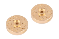 Yeah Racing - Brass 53g Wheel Hubs 2pcs For Vanquish SSD YR 1.9 Wheels Enduro (YR-WA-039)