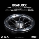 Yeah Racing - 1.9 Aluminum CNC 5 Spoke Beadlock Rim 2pcs Gold Titanium (YR-WL-0142GM)