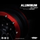 Yeah Racing - 1.9 Aluminum CNC 5 Spoke Beadlock Rim 2pcs (YR-WL-0147BK)