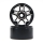 Yeah Racing - 1.9 Aluminum CNC 5 Spoke Beadlock Rim 2pcs (YR-WL-0147BK)