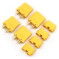 Yeah Racing - XT90 Plugs w/ Cover 4pcs (YR-WPT-0146)