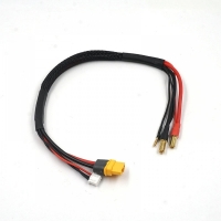 Yeah Racing - XT60 Charge Cable w/ 5mm Plugs 35cm (YR-WPT-0151)