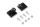 Yeah Racing - 1/10 RC Rock Crawler Accessories Bolt-on Hooks / off Centre Black (YR-YA-0379BK)