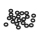 Yeah Racing - Aluminum M3 Flat Washer 0.25mm 20pcs Black (YR-YA-0391BK)