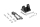 Yeah Racing - Adjustable Drop Hitch Black For 1:10 RC CAR (YR-YA-0428)