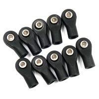 Yeah Racing - M4 Thread Plastic Rod Ends (M3 Ball) 10pcs (YR-YA-0637)