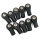 Yeah Racing - M4 Thread Plastic Rod Ends (M3 Ball) 10pcs (YR-YA-0637)