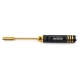 Yeah Racing - Aluminum 5.5mm Lock Nut Driver Black Gold...