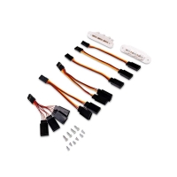 E-flite - Hands-Free Mounts with Servo Extensions: Habu 80 (EFL-1432)