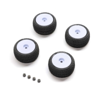 Pro-Line Racing - Blockade Tire Pro-Line OE Wheel White Mounted: Micro-T (PRO-2633)