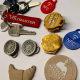 3D-Printed Keychain with NFC 215 Tag