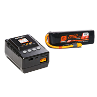 Spektrum - Smart Powerstage Air Bundle: G2 2200mAh 3S LiPo IC3 & S155 Charger (SPMXPSA400)