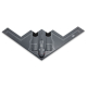 Micro B-2 Spirit of America Twin 30mm EDF BNF Basic - 853mm