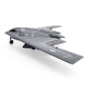 Micro B-2 Spirit of America Twin 30mm EDF BNF Basic - 853mm